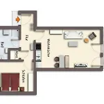 아파트 Brise Haus Auguste App 02 *